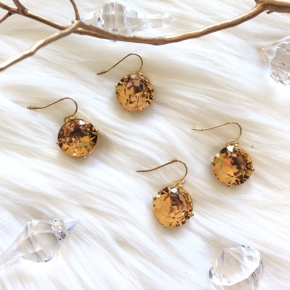 Kate Spade Gold French Wire Gumdrop Earrings - Picture 2 of 2